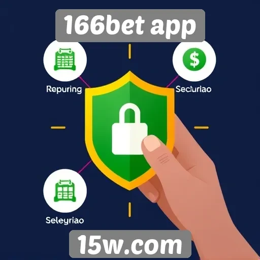 Recursos de segurança do site 166bet app